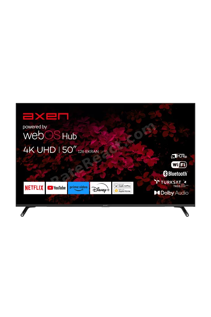 Ax50fıl242 50" 126cm 4k Ultra Hd Uydu Alıcılı Webos Smart Led Tv
