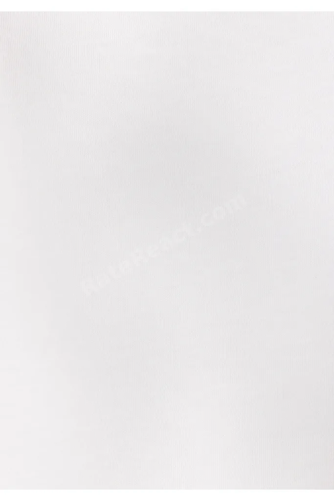 Comfort Fit Yuvarlak Yaka Düz Erkek Beyaz Kısa Kol Tişört