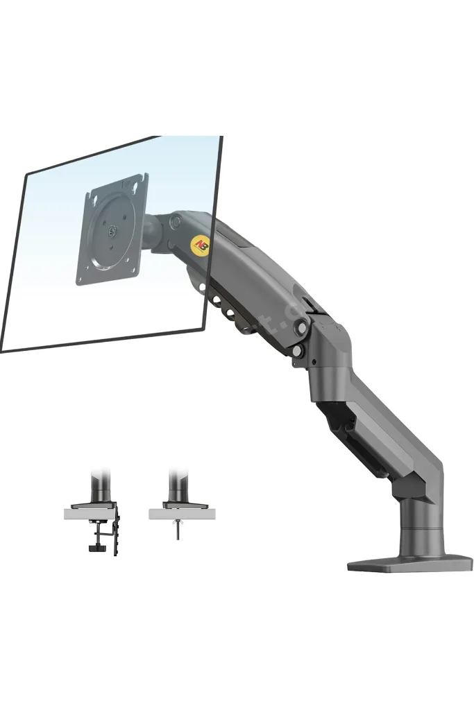 Nb F80 Tek Kol Amortisörlü Monitör Tutucu