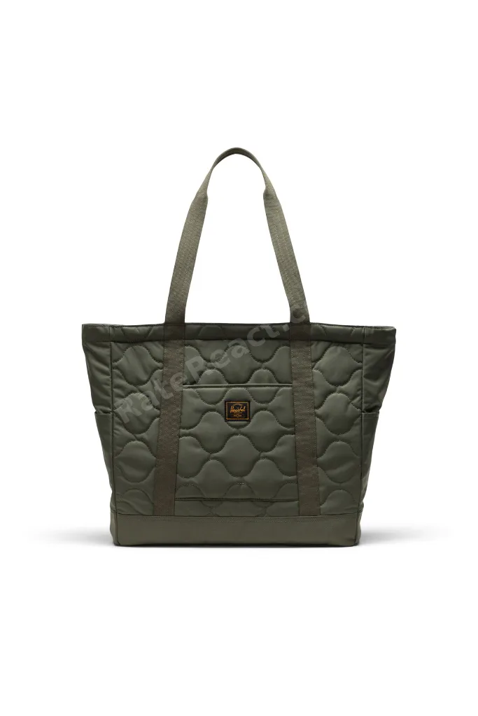 Heritage™ Tote | 16" inç Laptop Uyumlu Kapitone Omuz Çantası, Valize Takılabilir, 24.5 L
