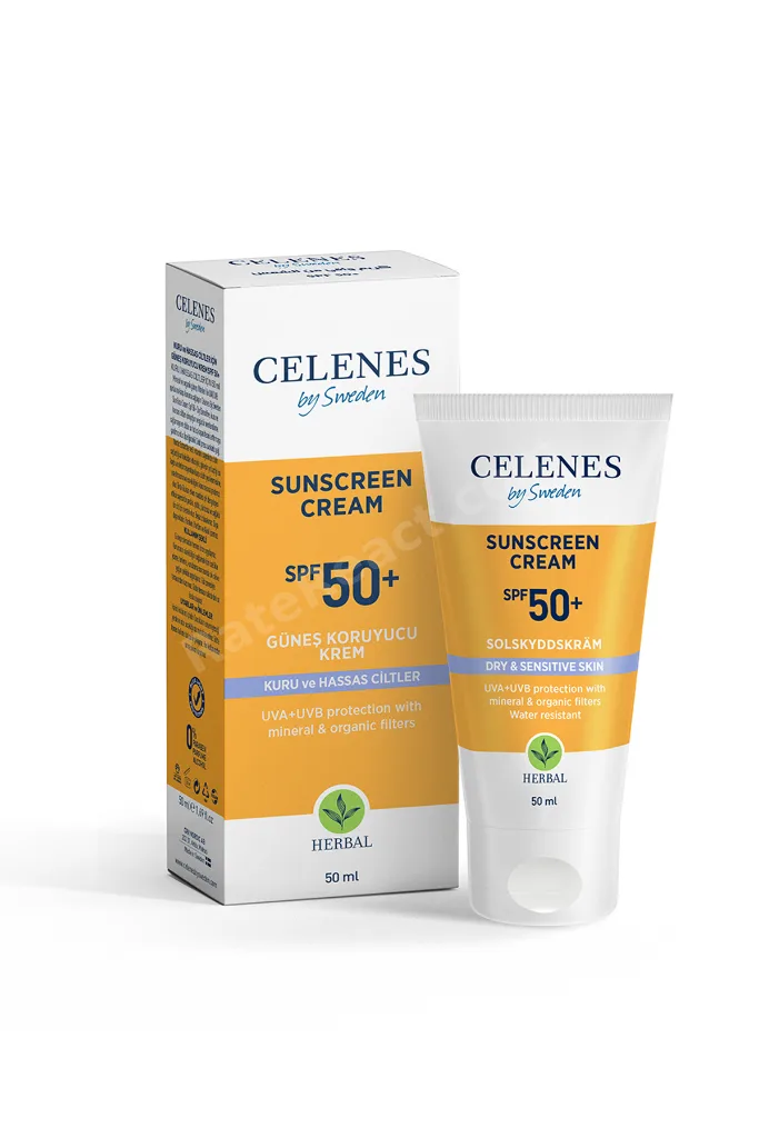 by Sweden Herbal Güneş Kremi Kuru Ve Hassas Ciltler 50+ Spf 50 Ml-
