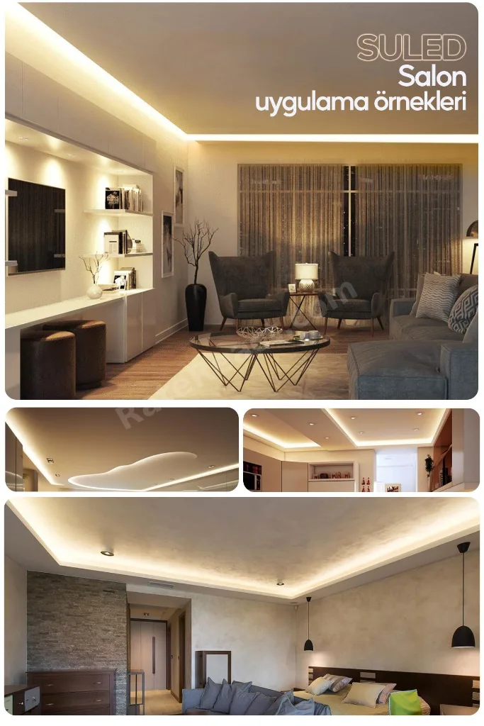 Şerit Led 5 Metre Gün Işığı 3 Çipli Pro Ambiyans Aydınlatma Mutfak Salon Yatak Odası Led Işık