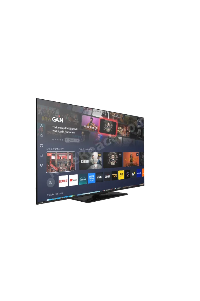 65UV3463DT 65" 165 Ekran Uydu Alıcılı 4K Ultra HD Smart Vidaa TV