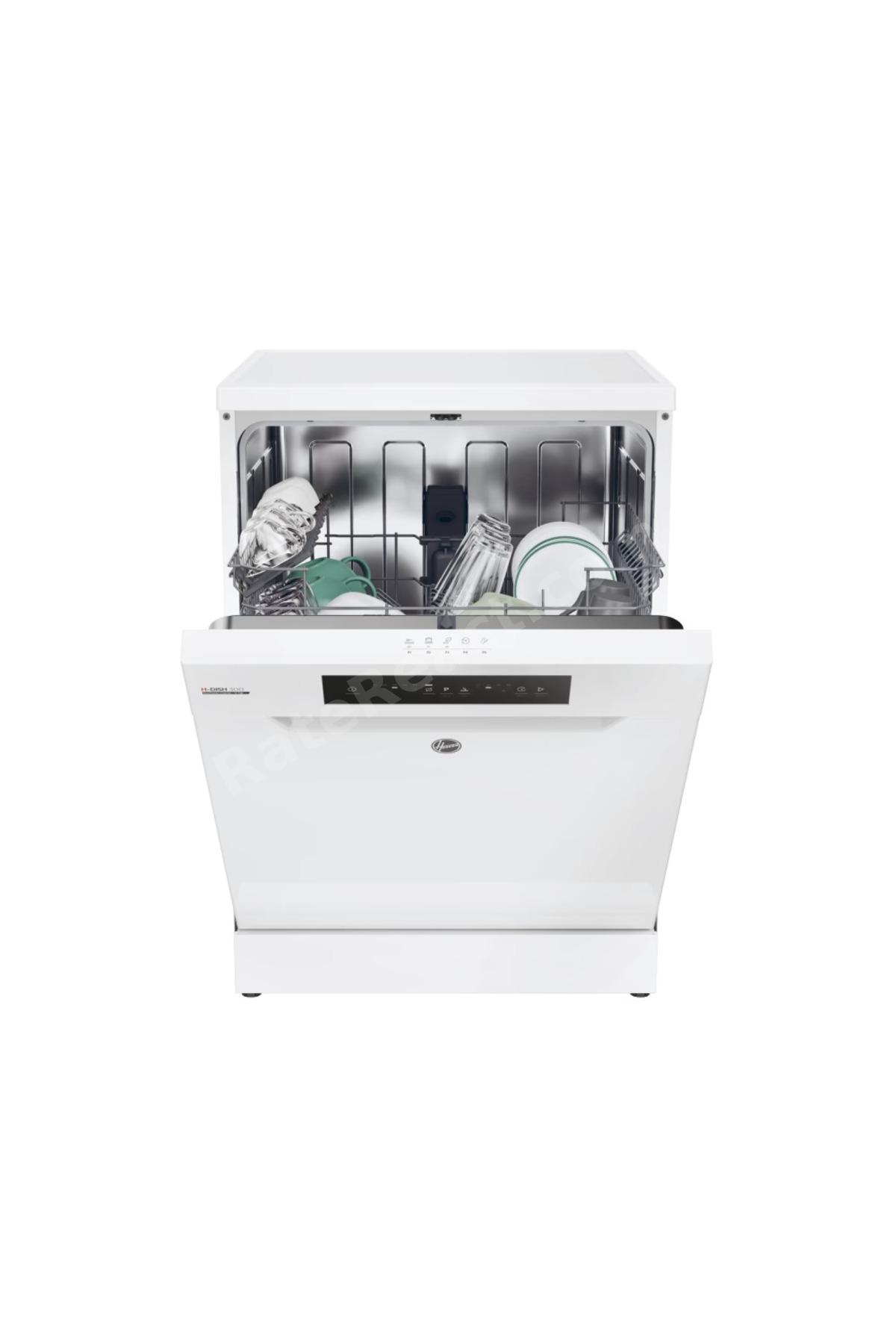 HF 3E53E0W-17 5 Programlı Beyaz Bulaşık Makinesi