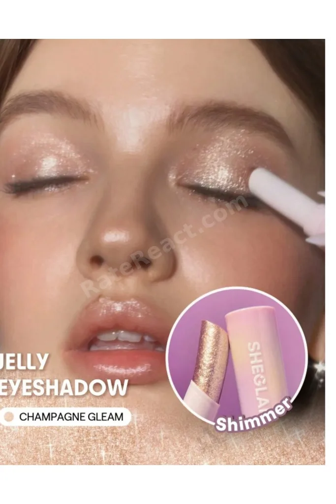 Crystal Jelly Glaze Stick | Islak Bitişli Kristal Işıltılı Stick Aydınlatıcı ( Champagne Gleam)