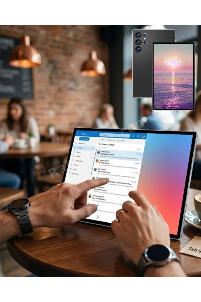 Klavyeli Android Tablet 1TB Hafıza 16GB RAM Kalem ve Kılıf Hediyeli