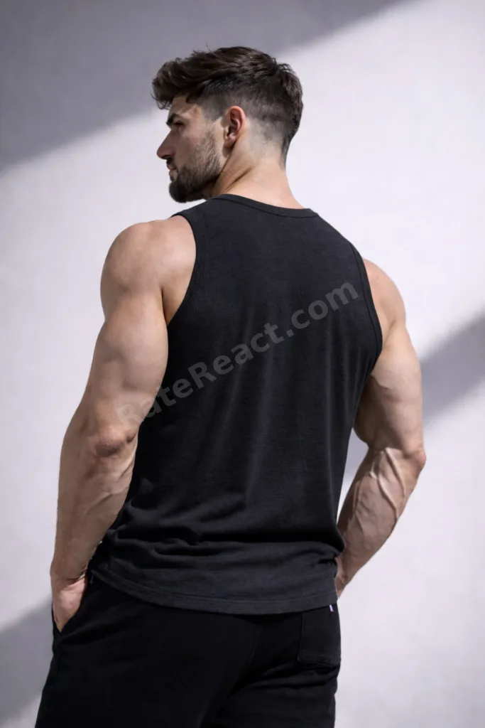 Premium Erkek Spor Atlet – Nefes Alabilen, Esnek Kumaşlı Fitness & Günlük Kullanım