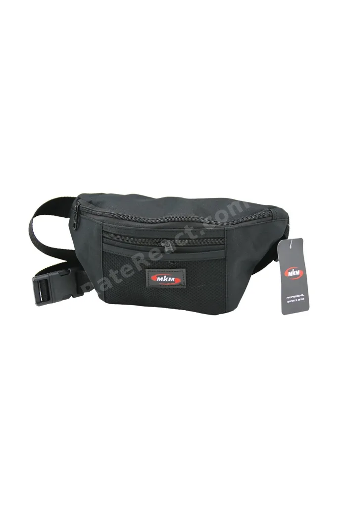 Freebek Bel Çantası 3 Fermuarlı Bölme + 1 Fileli Açık Bölme 10 X 11.5 X 25CM