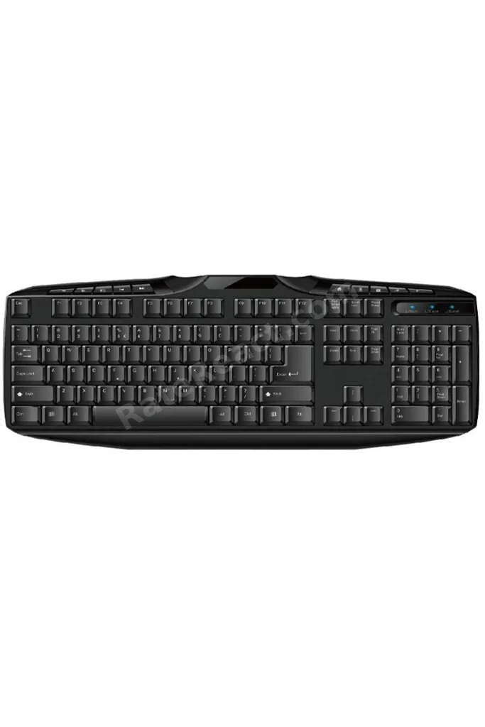 KB-250U Siyah F Usb Kablolu Multimedya 113 Tuşlu Klavye