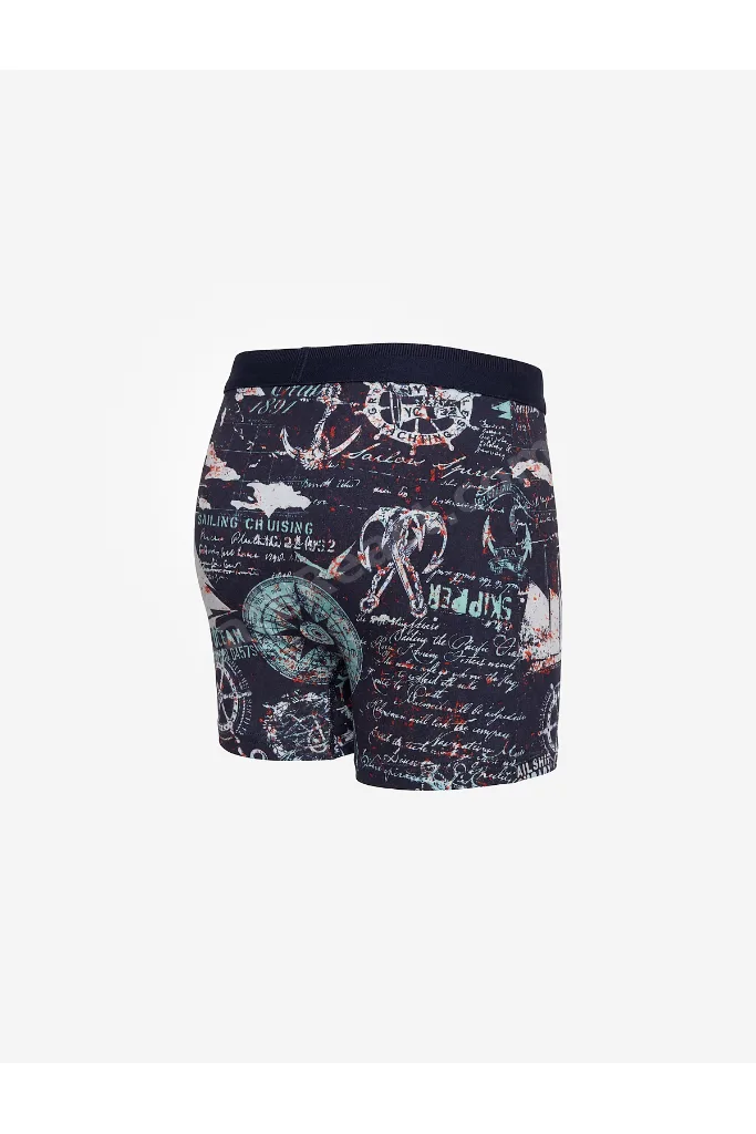 Erkek Çocuk Pamuk Karışımlı Baskılı Boxer