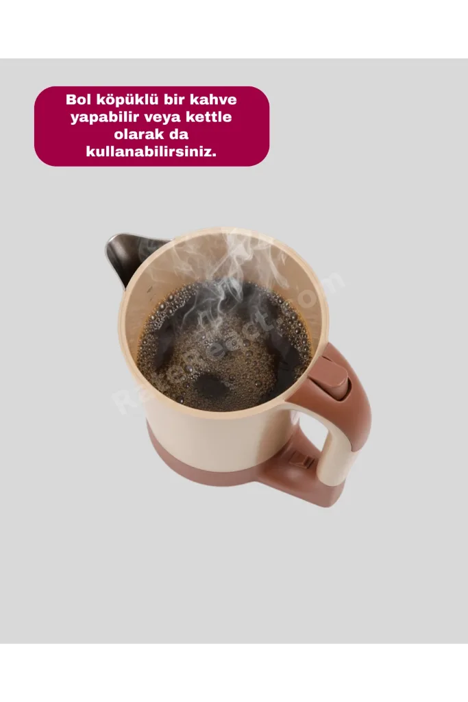 Pratik Türk Kahvesi Makinesi Bol Köpüklü Hızlı Kahve Hazırlama