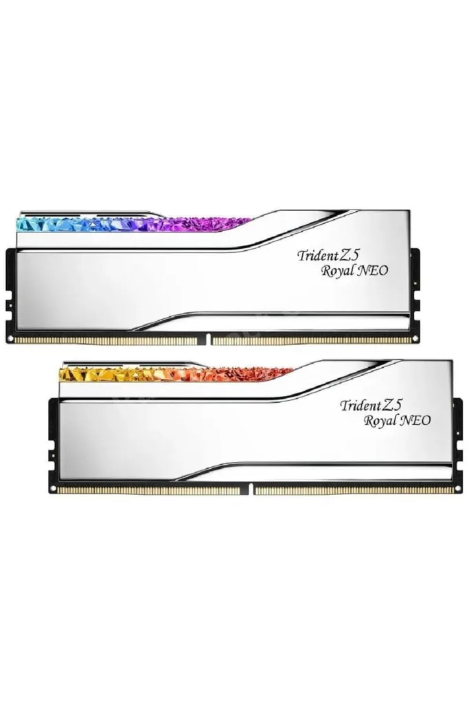 GSKILL 64GB (2x32GB) TZ5 Royal Neo Silver RGB DDR5 6000MHz CL26 1.45V Dual Ram