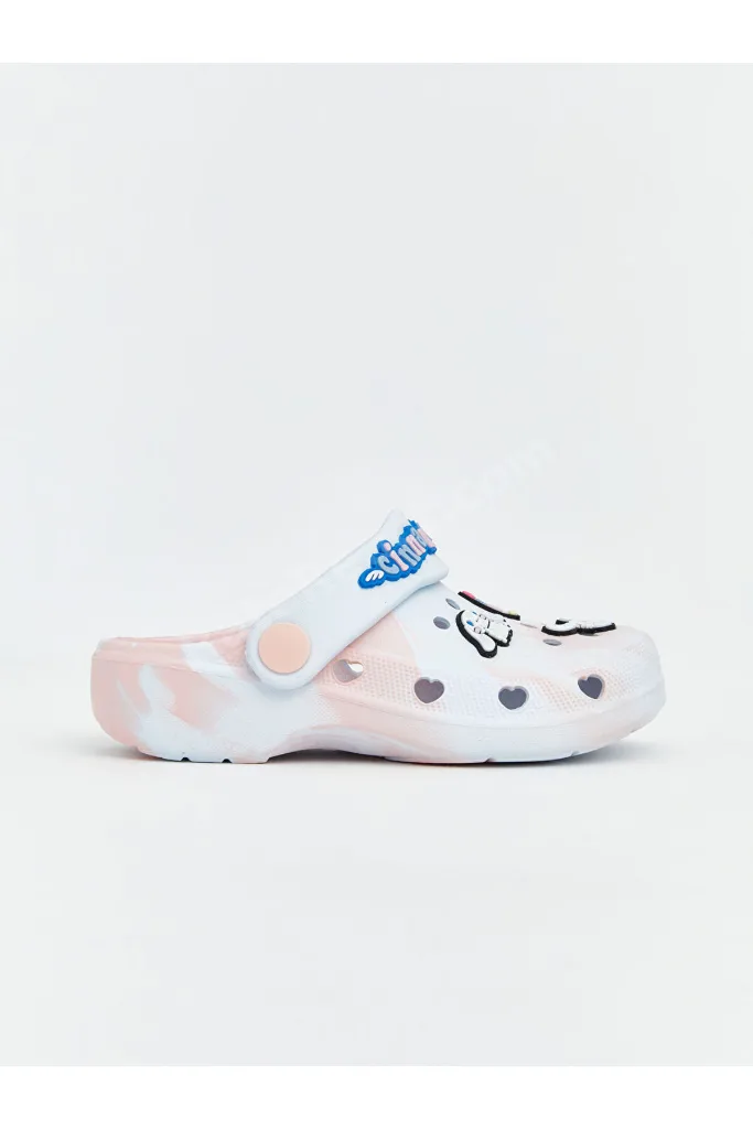 GÜLİS GİYİM'DEN Karışık Cinnamoroll Baskılı Kız Çocuk Plaj Sandaleti