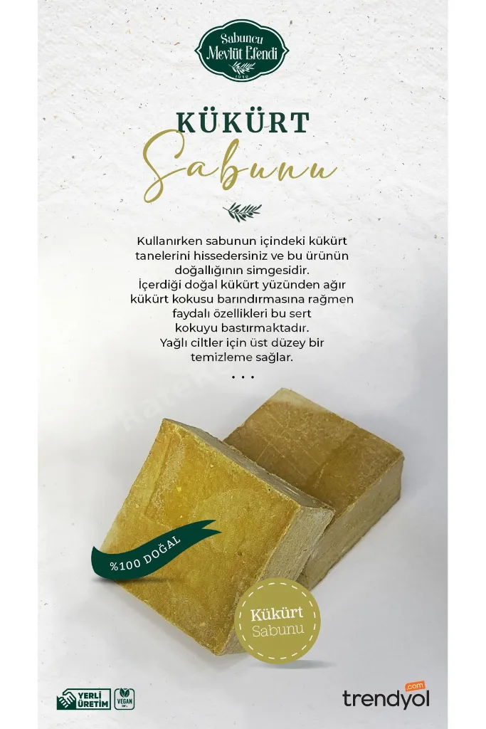 Kükürt Sabunu 100 Gr (1adet)