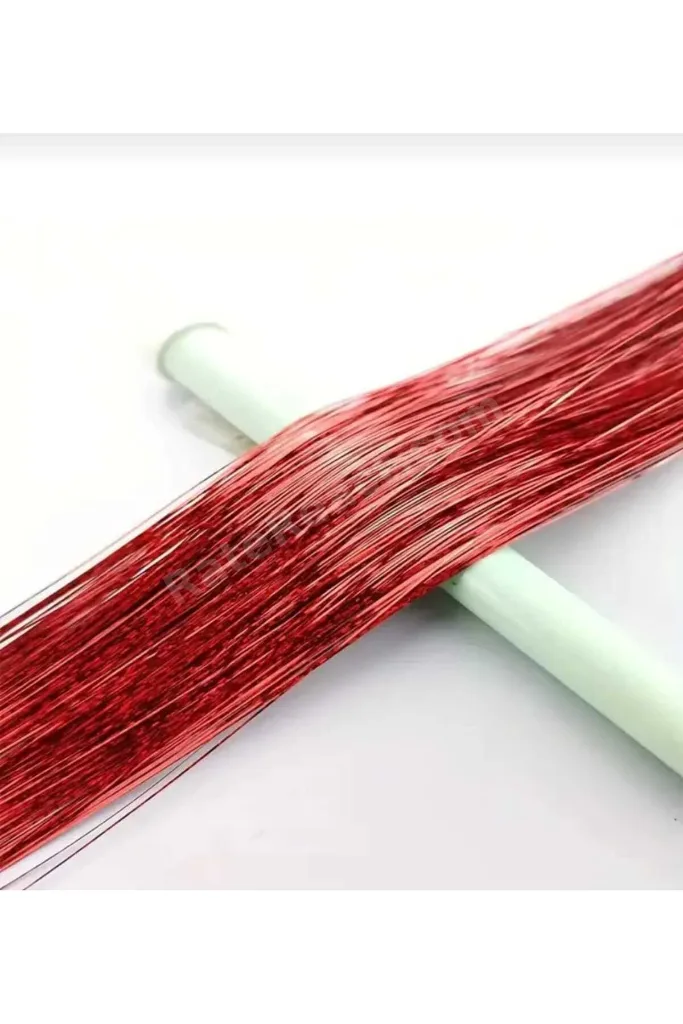 Tinsel Bağlamalı Renk Saç Simi