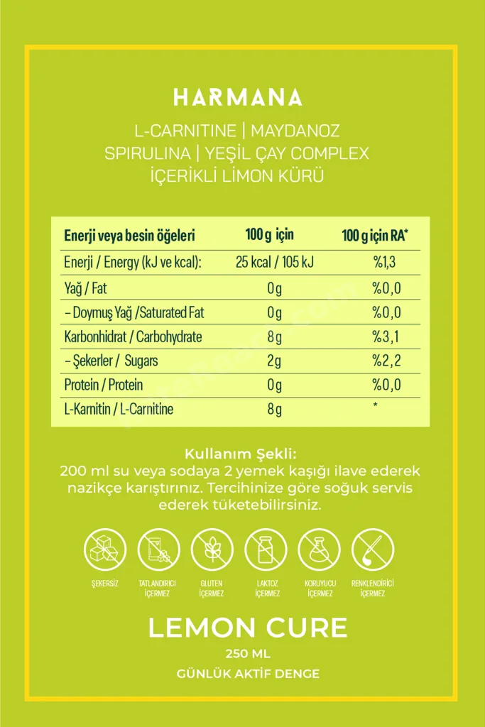 D21 Lemon Cure 250 ml