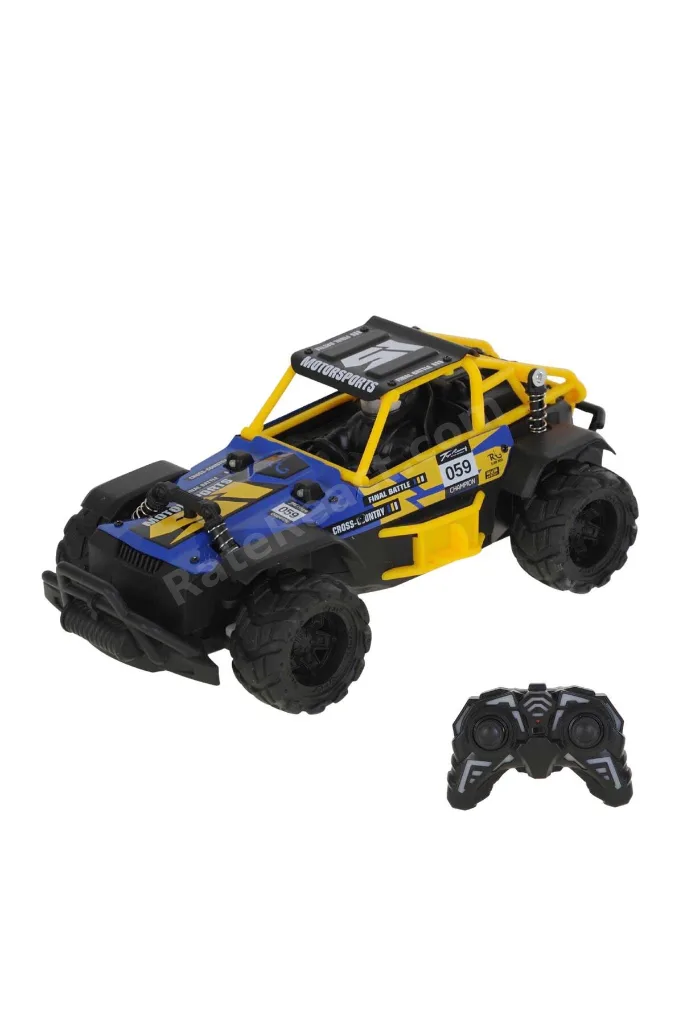 Uzaktan Kumandalı Şarjlı Araba Off Road - Sarı