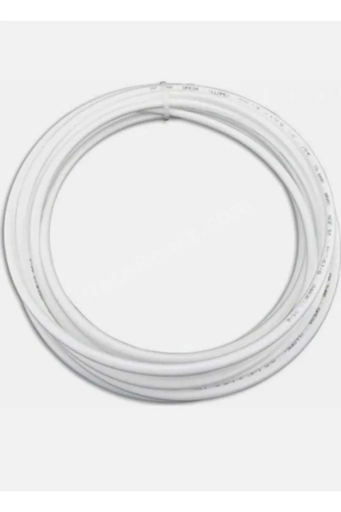 Su Arıtma Cihazı Hortumu Beyaz 6 mm 1/4 inç Tüm Arıtma Cihazlarına Uyumlu (5 Metre)
