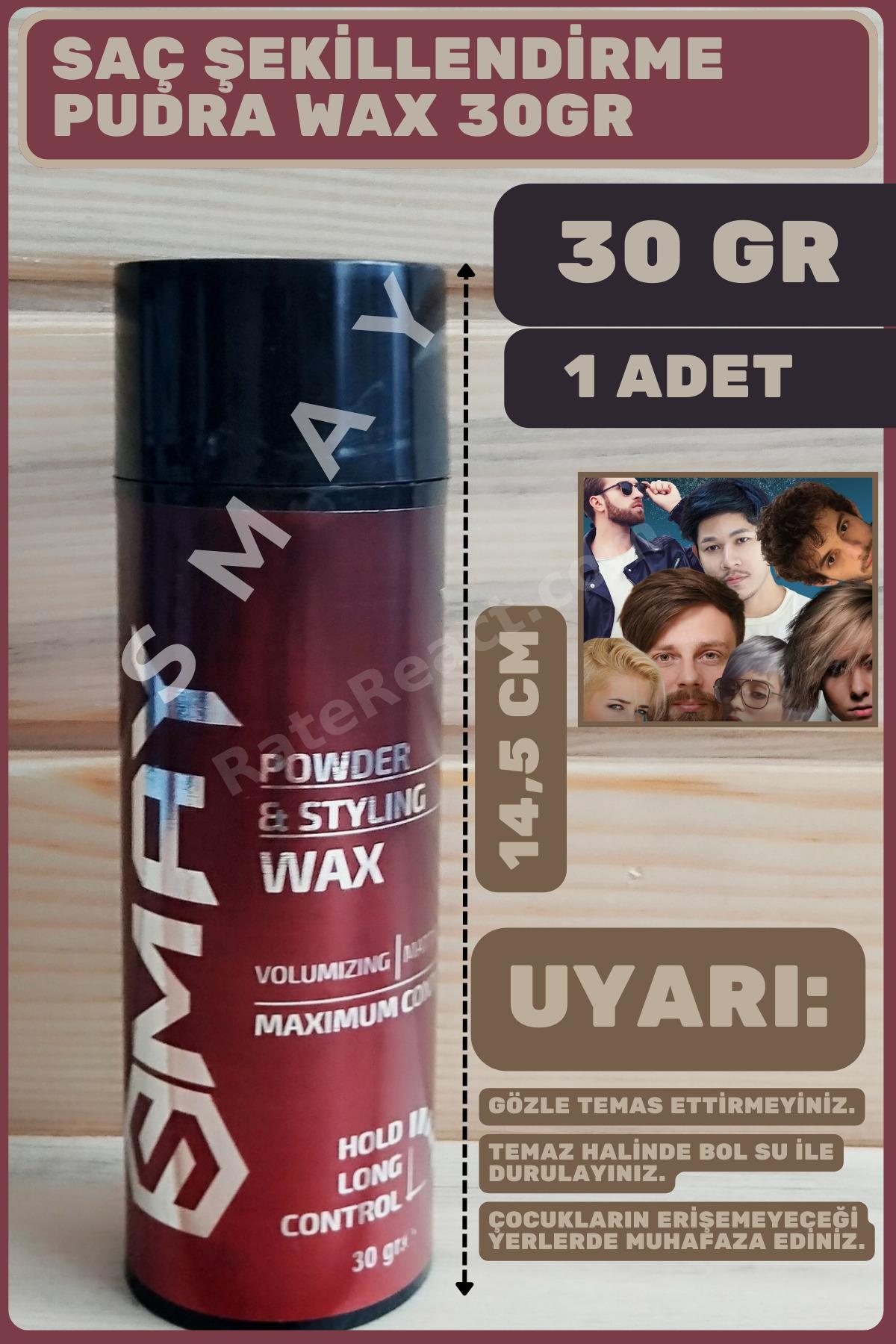 Saç Şekillendirme Pudra Wax 30GR,Wax Saç Pudrası,Saç Şekillendirici Toz Pudra,Şekillendirici Saç