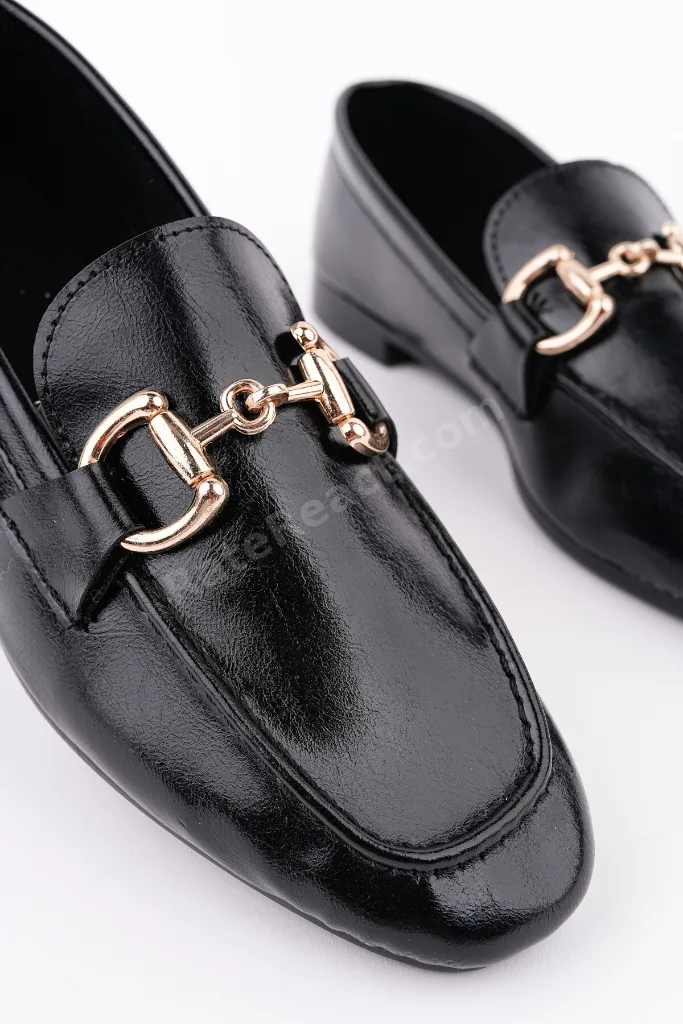 STRİDE Metal Tokalı Kadın Günlük Loafer Ayakkabı