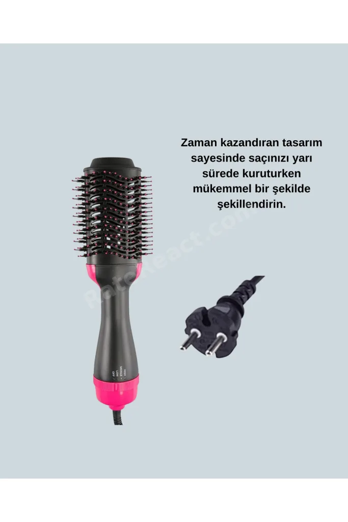 ShopletSell Negatif İyon Teknolojili Saç Kurutma ve Şekillendirme Fırçası 1274129