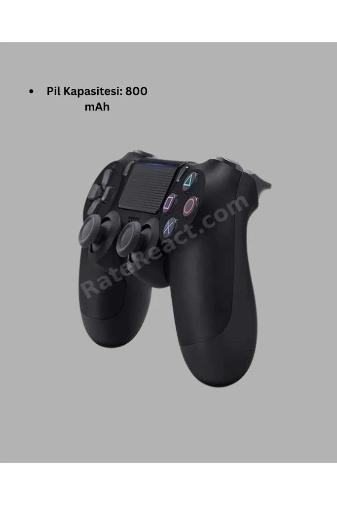 Kablosuz Titreşimli Oyun Kolu – Yüksek Hassasiyetli Analog Kontrol ve Ergonomik Tutma