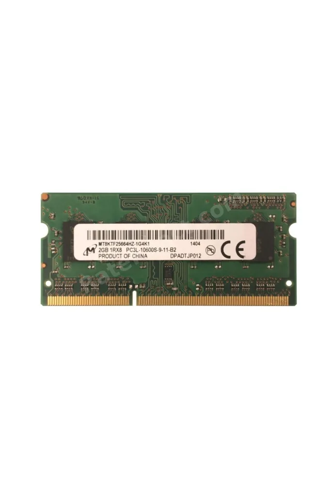 Mıcron Mt8ktf25664hz-1g4k1 2gb 204pin So-dımm 1,35v Pc3l-10600 1333mhz Ddr3l Notebook Ram Bellek
