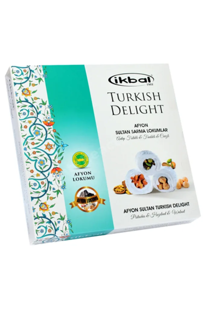 Sultan Sarma Lokum 500G Karışık Çerezli - Cevizli, Fıstıklı, Fındıklı 4'li Avantaj Paketi