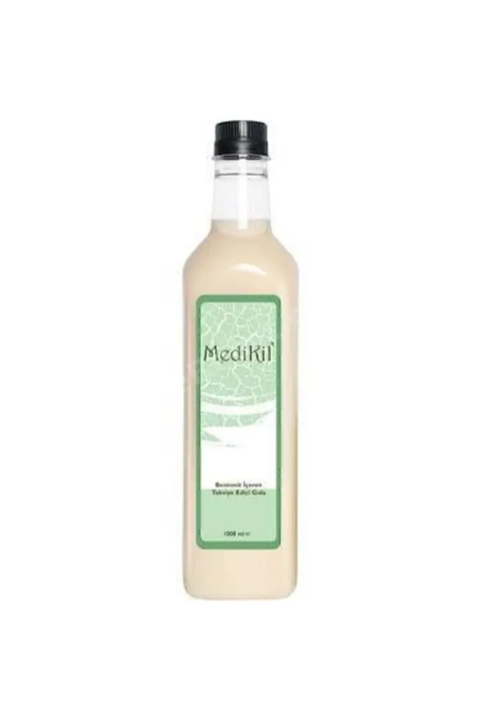 Montmorillonit Mineralli Içilebilir Sıvı Bentonit Kil 1000 Ml(FATURALI_ORJİNAL)