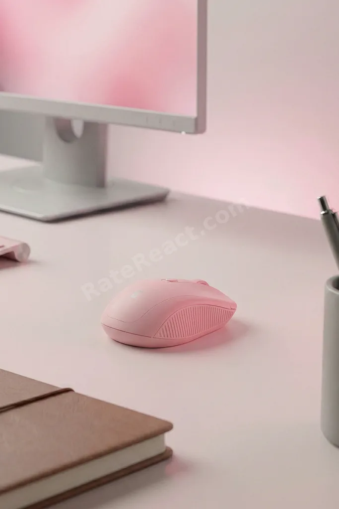 Rose Gold 4d Optik Süper Sessiz Aalkalin Pil Kablosuz Usb Alıcılı Mouse