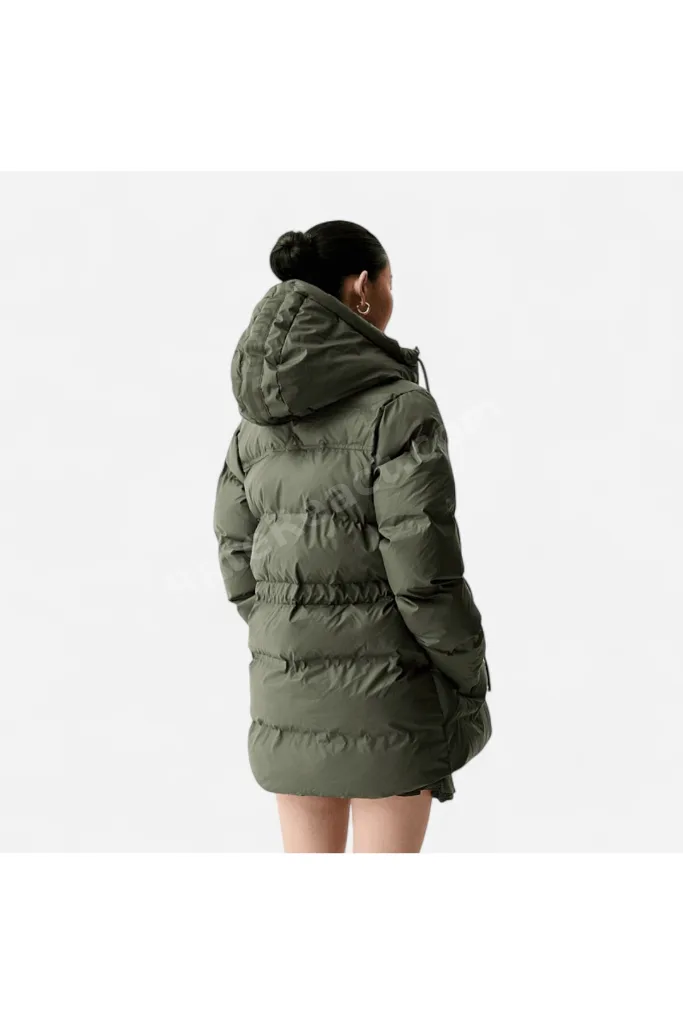 LEMHI SONIC WELDED PU PUFFER JACKET Kadın Haki Şişme Mont HARW0002252-KM