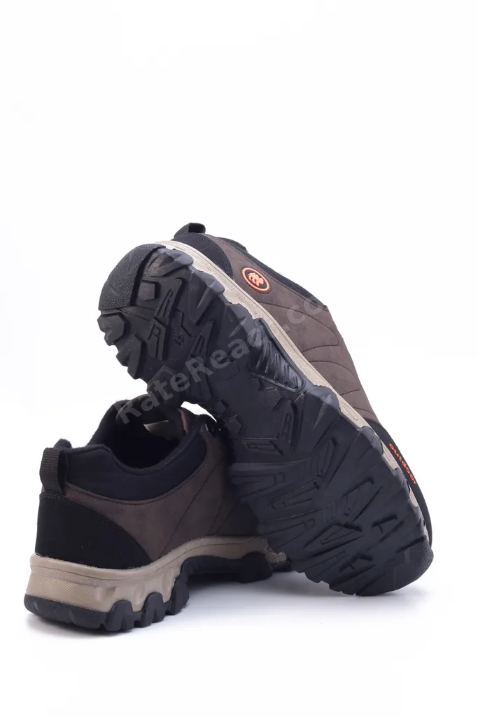 Kahverengi Kışlık Dayanıklı Bağcıklı Unisex Outdoor Bot Ayakkabı 4054