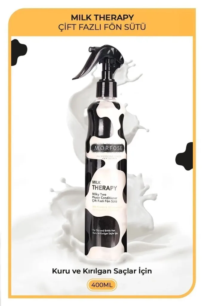 Milk Therapy Çift Fazlı Kondisyoner Fön Suyu 400 ML - mrfs
