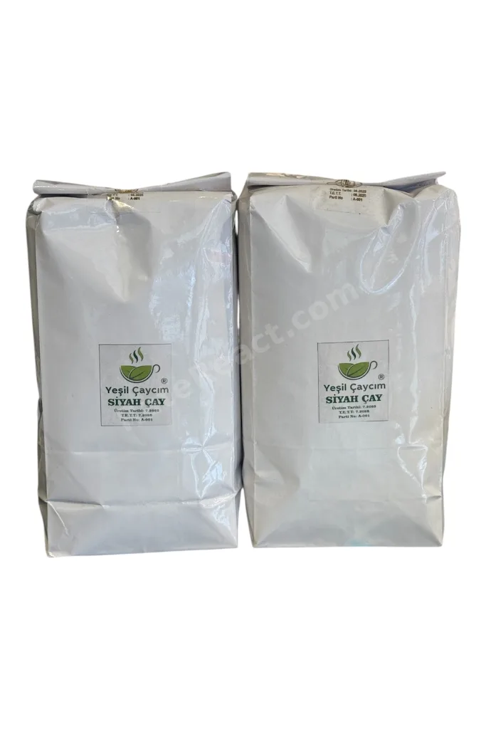 %100 Doğal 1. Hasat Siyah Çay 1000gr | Katkısız – Rize Ardeşen – Yoğun Aromalı