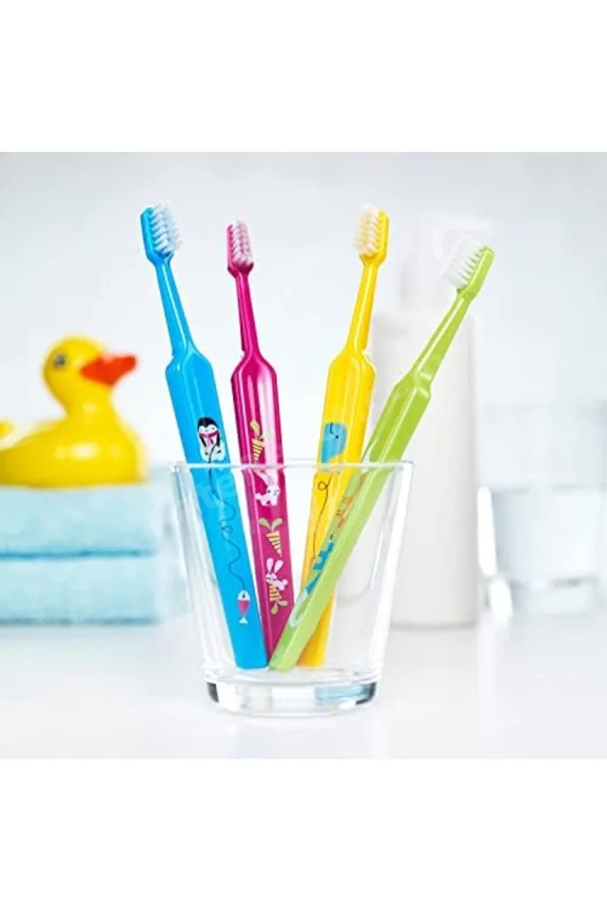 TTKTEKNOLOJİ Kids Soft 3-5 Yaş Diş Fırçası (Asorti) (2 paketi) TTKTEKNOLOJİ 2026 395519