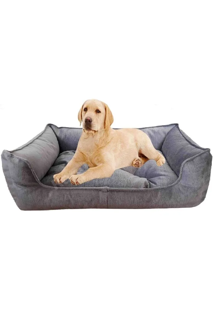 Büyük Irk Yıkanabilir 70 Cm X 90 Cm Iç Mekan Köpek Yatağı.