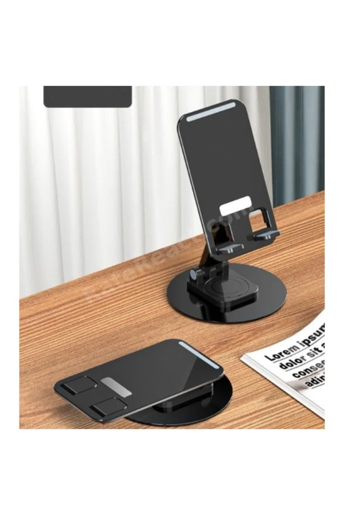 Katlanabilir Telefon Tutucuu Stand Yuvarlakk Tabanlı MC-460 (r8)