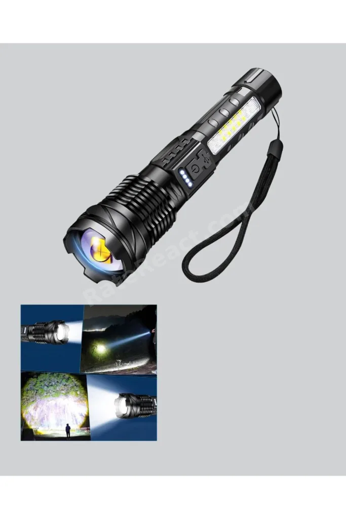 Outdoor ve Acil Durum İçin Güçlü LED El Feneri