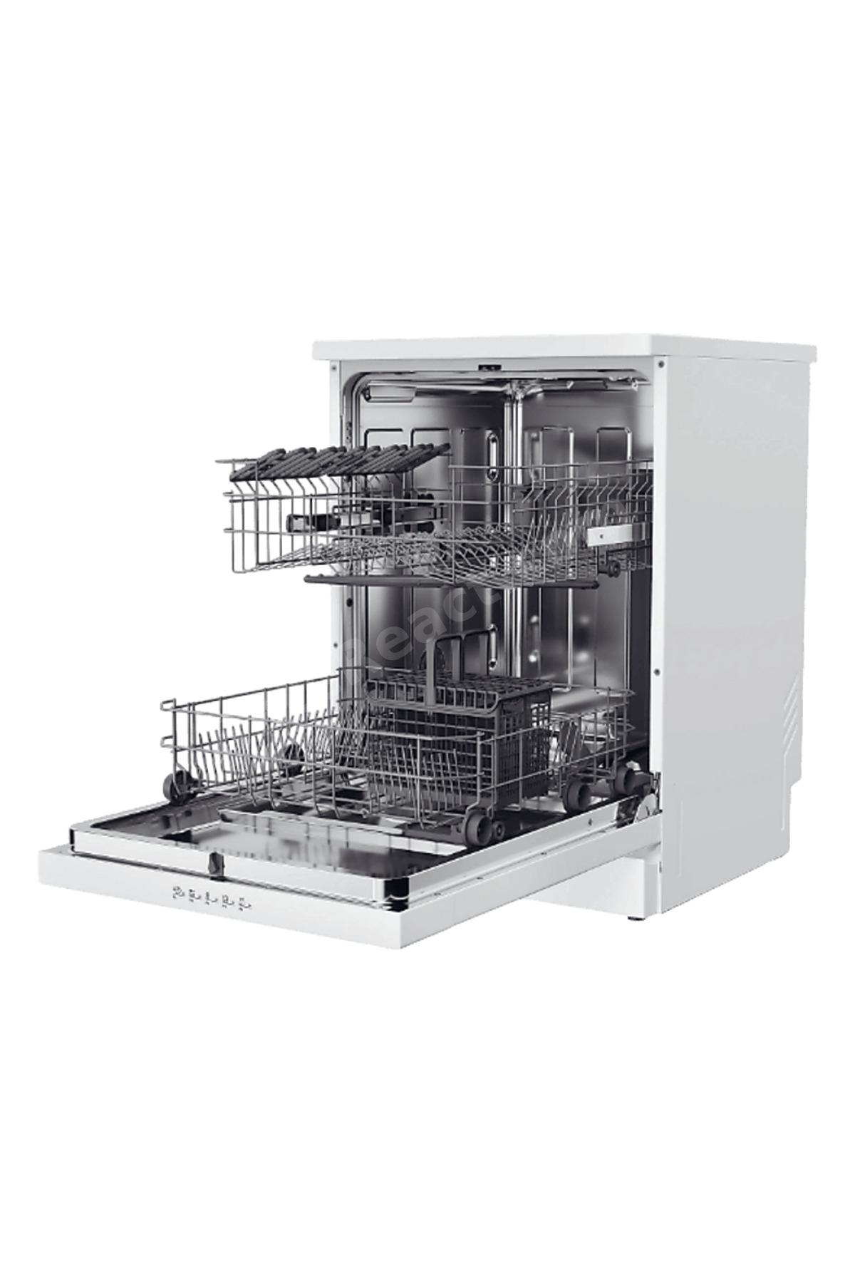 KDW 6015 E FS W E Enerji Sınıfı 13 Kişilik 5 Programlı Bulaşık Makinesi Beyaz