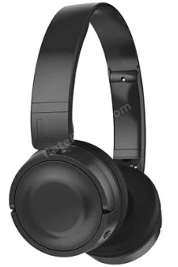 Siyah TF Kart Özellikli Bluetooth Katlanabilir Kulak Üstü Kulaklık