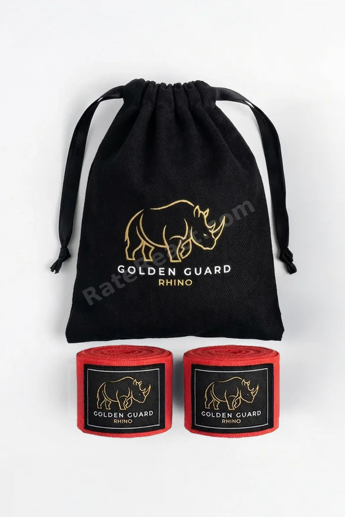 4 Metre Kırmızı Boks Kickboks Muaythai Sanda Mma El Bandajı 2 Adet (Çift) Sargı Bandajı