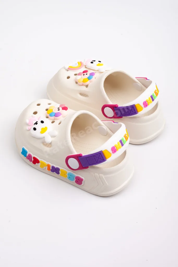 Kız Çocuk Kaydırmaz Sandalet Terlik, Çocuk Cross Terlik, Bebek Terlik, Çocuk Havuz Terliği,