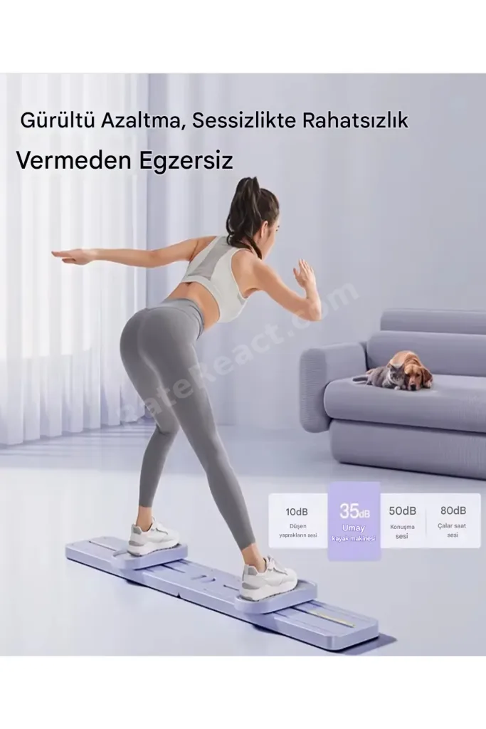 Aç Kapa Kayak Çok Fonksiyonlu Fitness Egzersiz Tahtası Aleti Spor Aleti Direnç Pilates