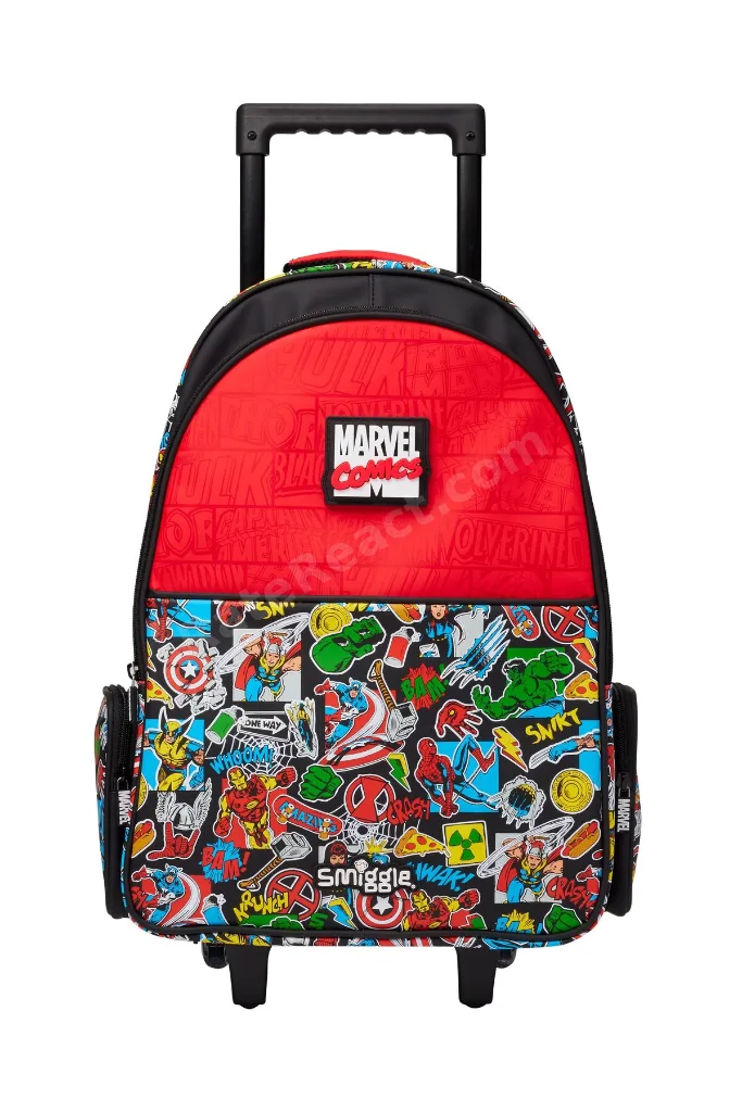 - Marvel Çekçekli Işıklı Tekerlekli Çanta