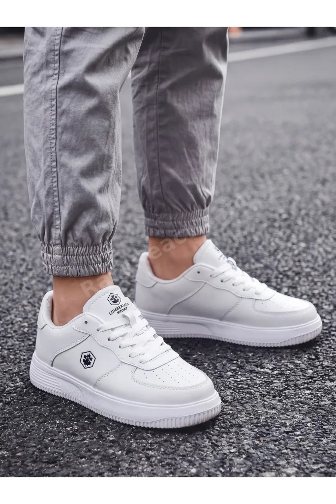 JACK Beyaz Erkek Sneaker