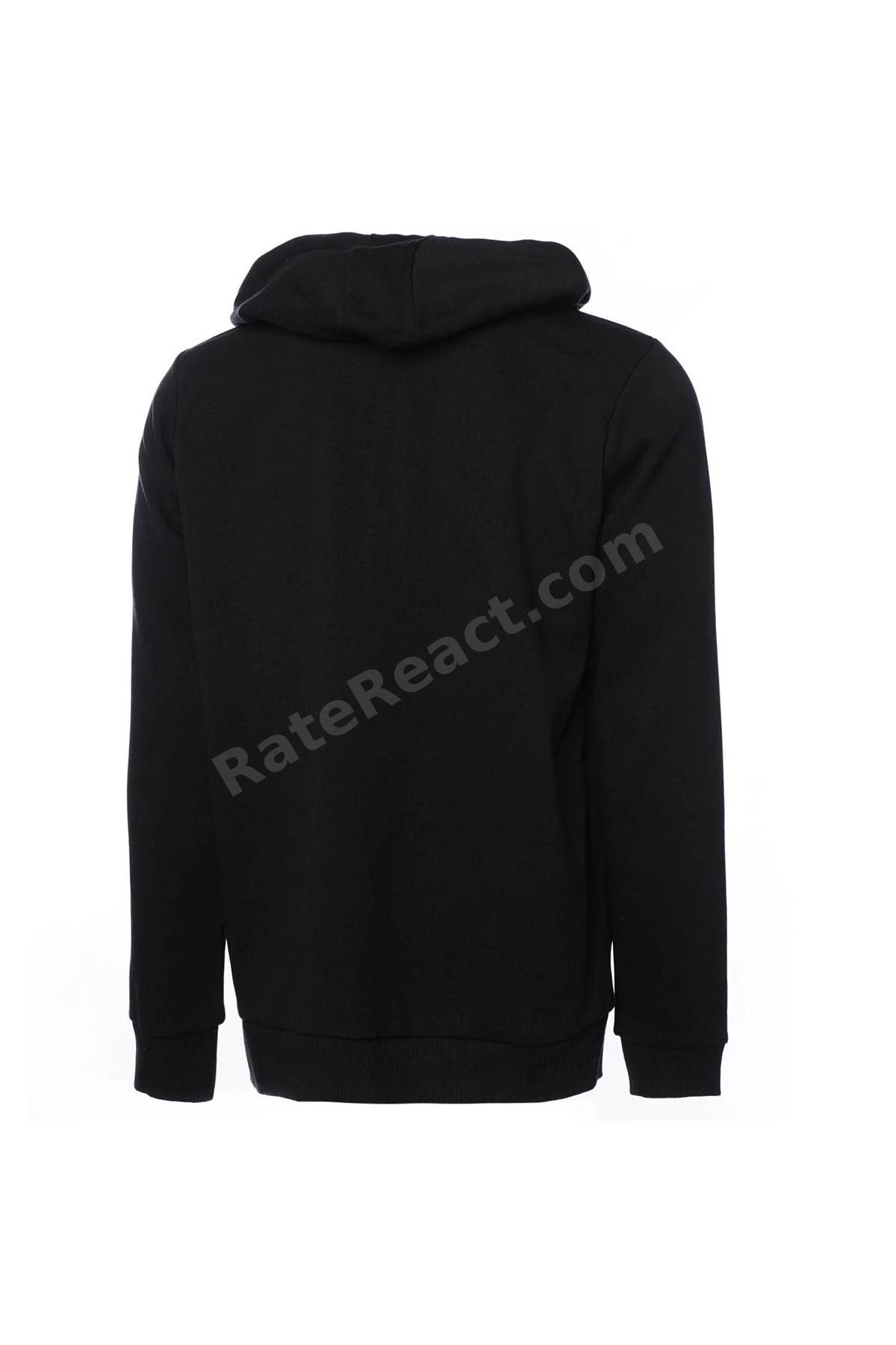 T-IC ICO Fermuarlı Siyah Erkek Sweatshirt 921836-2001