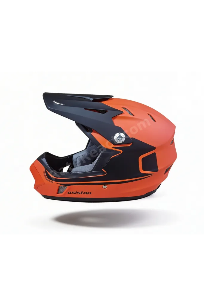 KS-05 Fullface Turuncu M 57-58cm Bisiklet Kaskı
