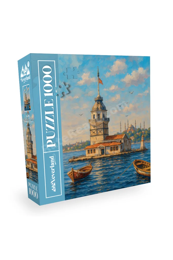 1000 Parça Puzzle - Maiden's Tower Serenity (Kız Kulesi Sakinliği)