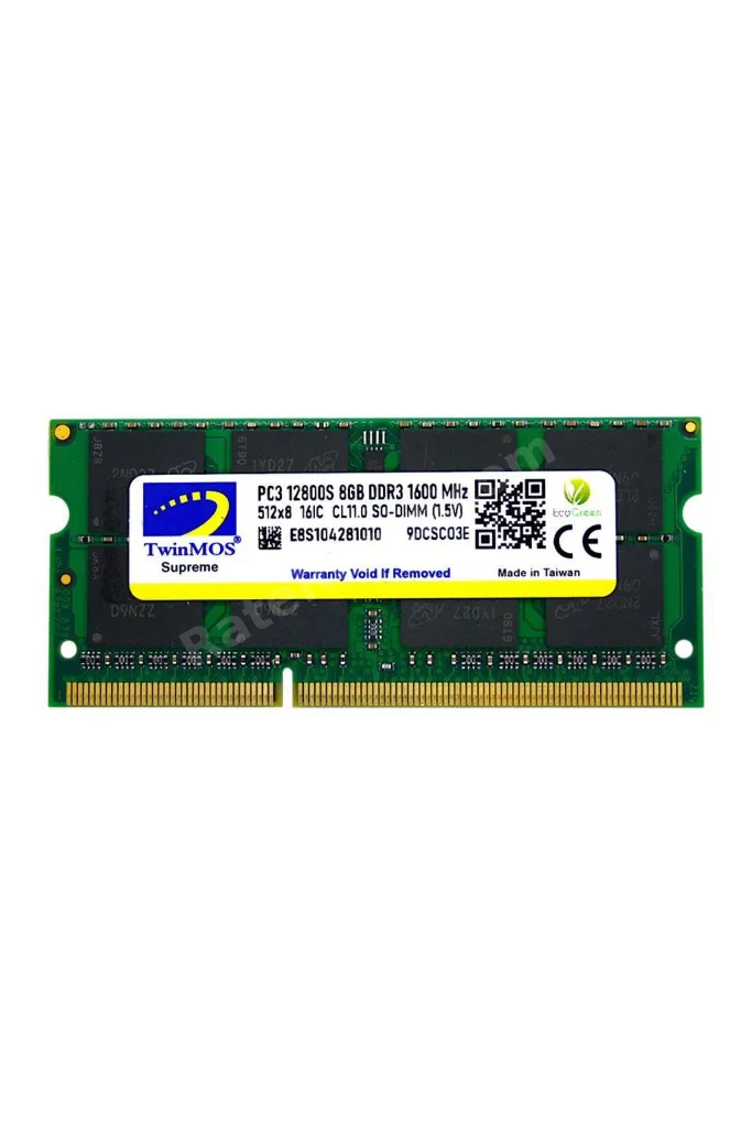 8 GB DDR3 1600MHZ TWINMOS 1.5 NB MDD38GB1600N