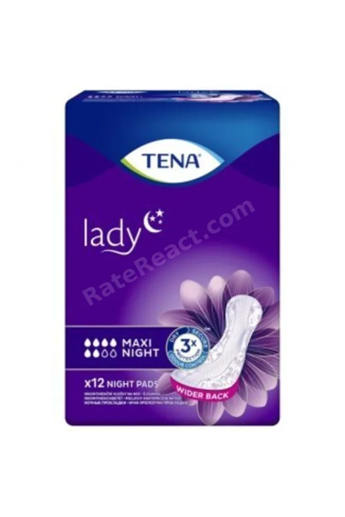 Lady Protect+ Maxi Night Mesane Pedi 8 Damla - 12'li 1 Paket (12 Adet)